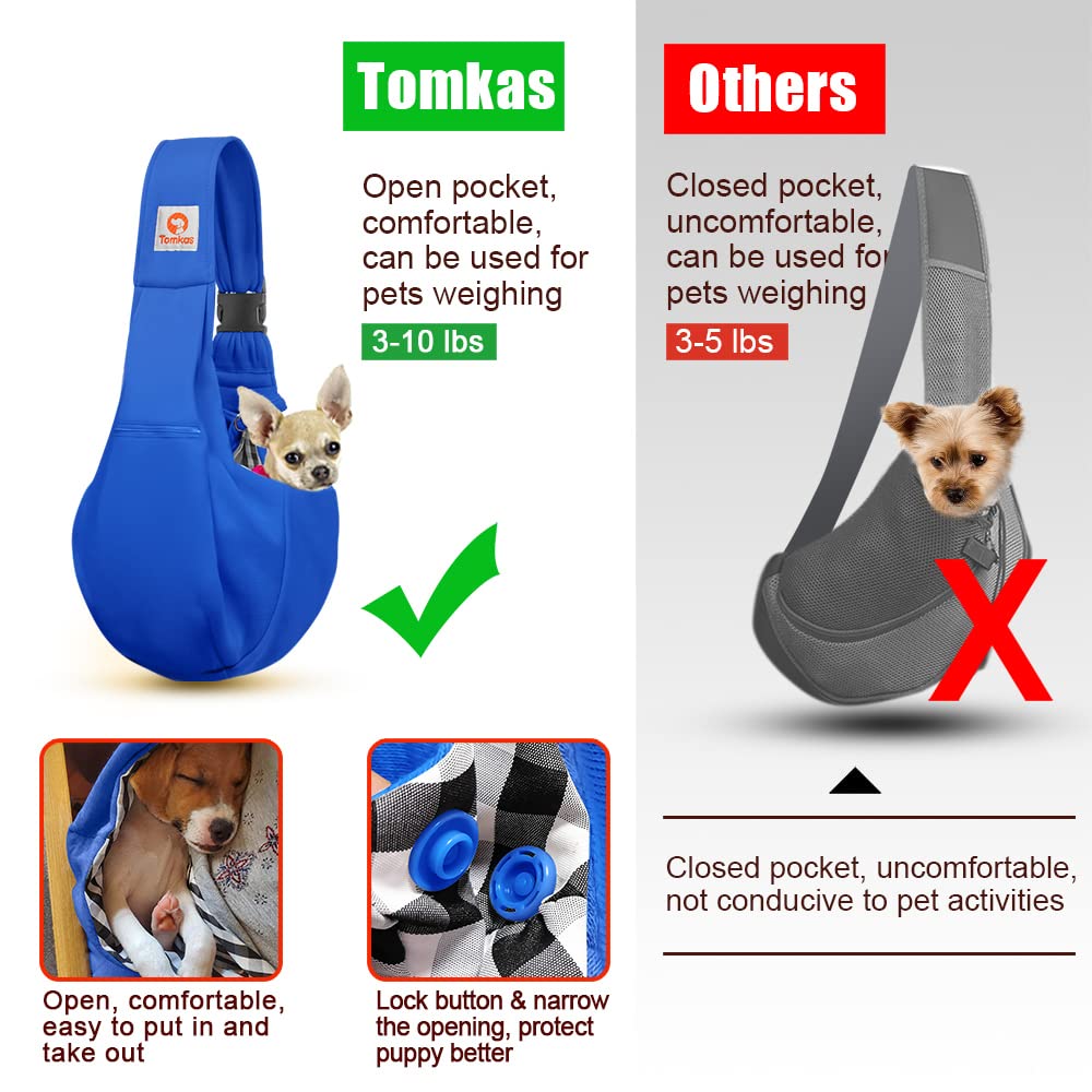 Tomkas uso versátil para paseos y viajes con tu mascota.