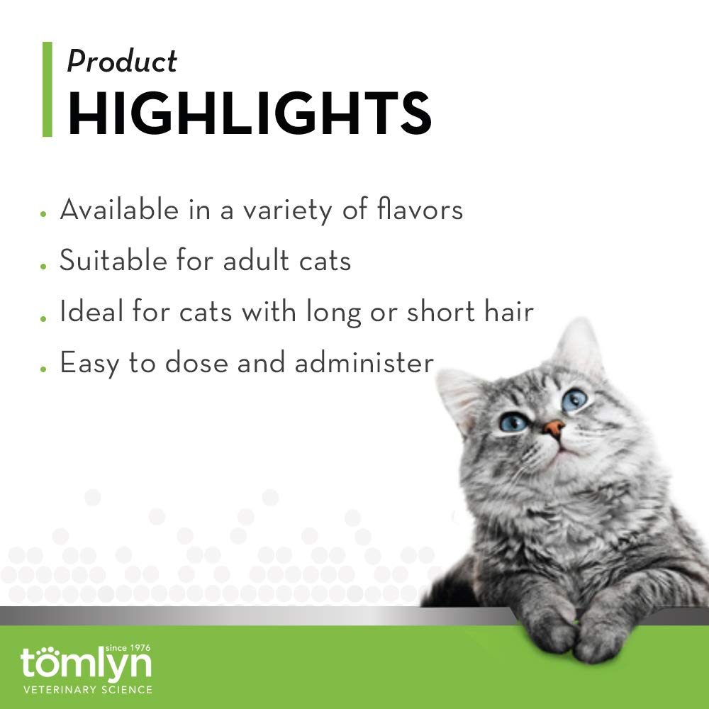 Tomlyn Laxatone aplicación dosis diaria para gatos y gatitos.