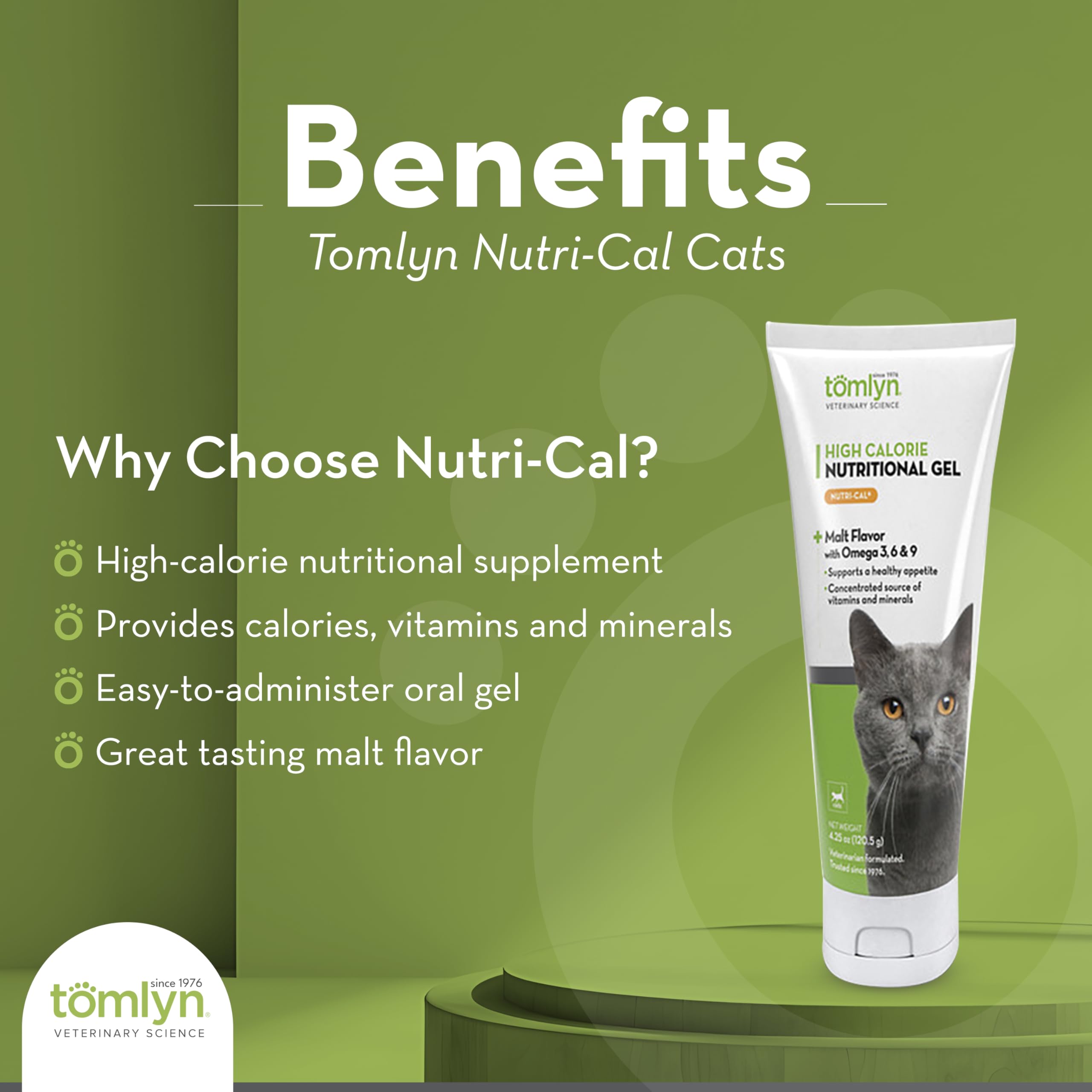Tomlyn Nutri-Cal gel para estimular el apetito de tu gato