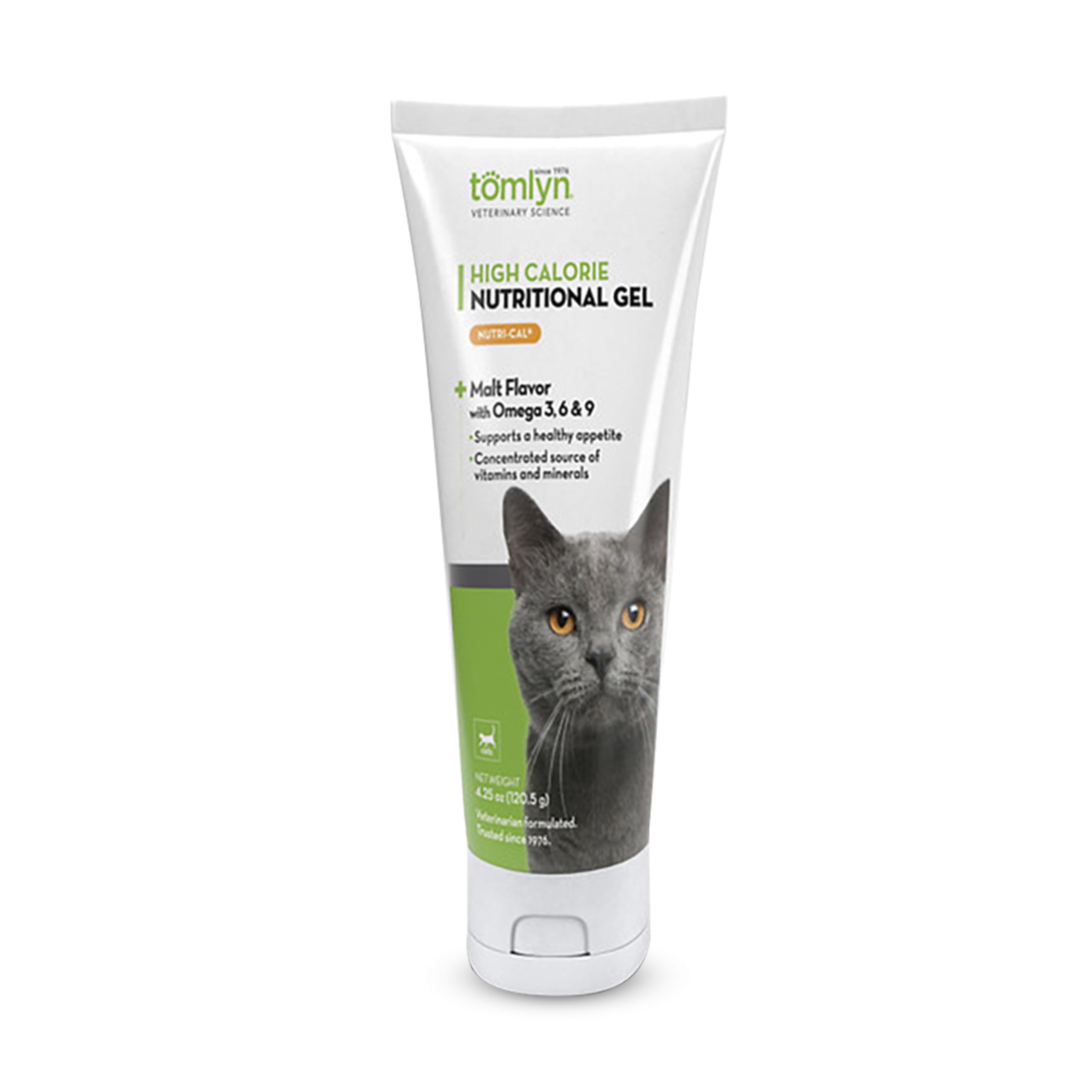 Tomlyn Nutri-Cal gel para gatos, energía extra para días activos
