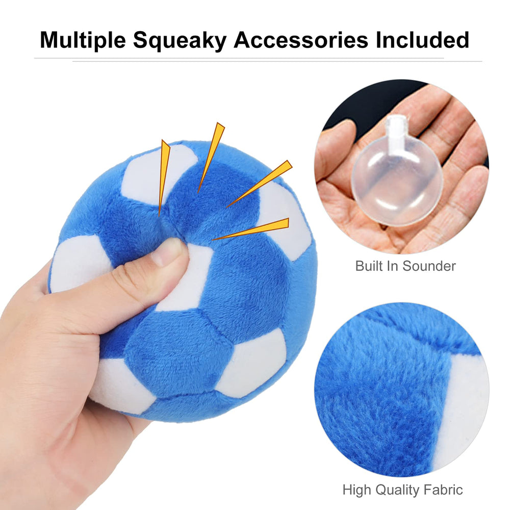 TONYFY Juguete duradero para mordidas, bola de peluche para aventuras en casa