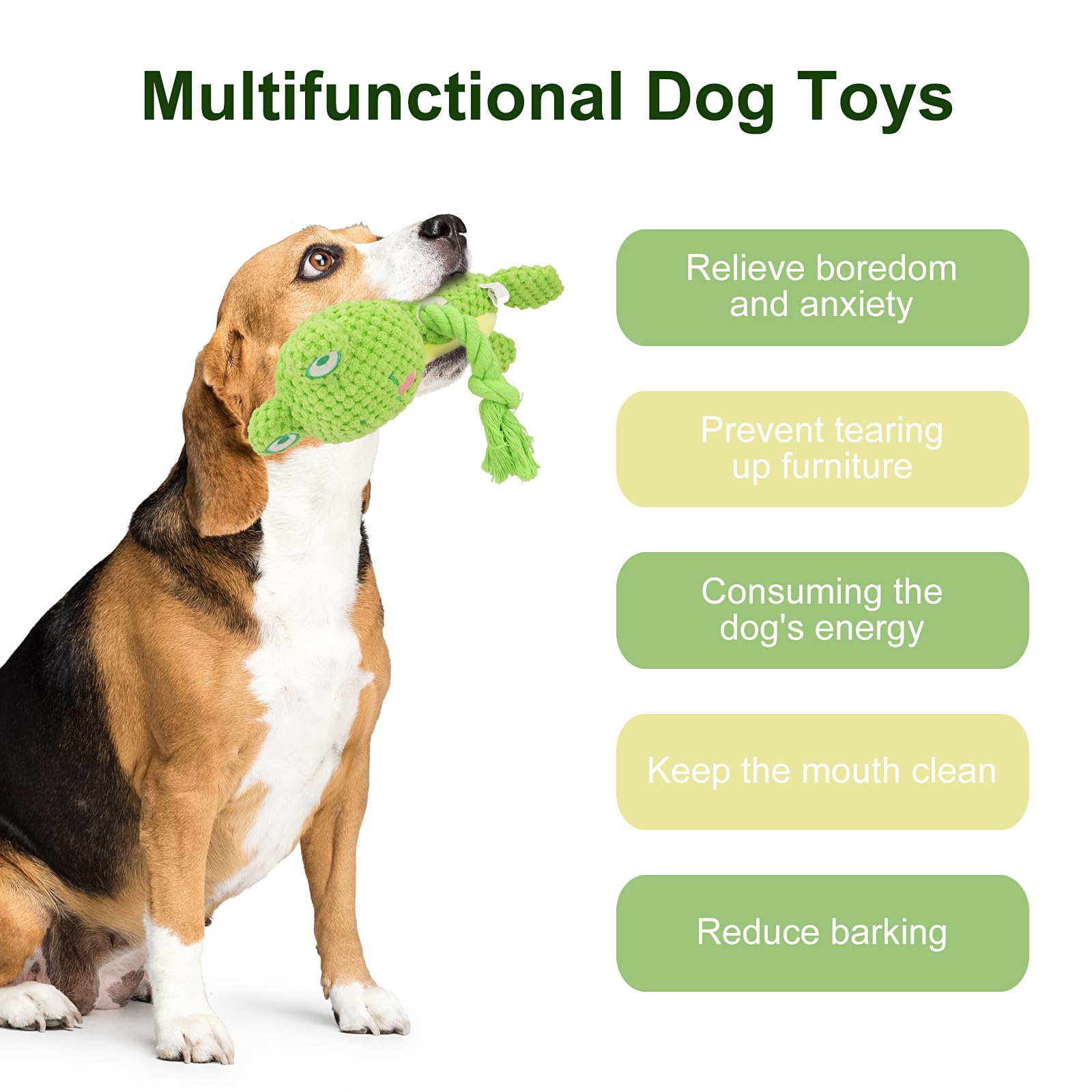 TONYFY juguete multi-actividad para perros pequeños y medianos