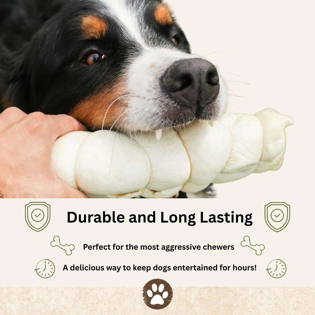 Top Dog Chews rollos de mejilla de res 3 pulgadas, ingredientes naturales y puros