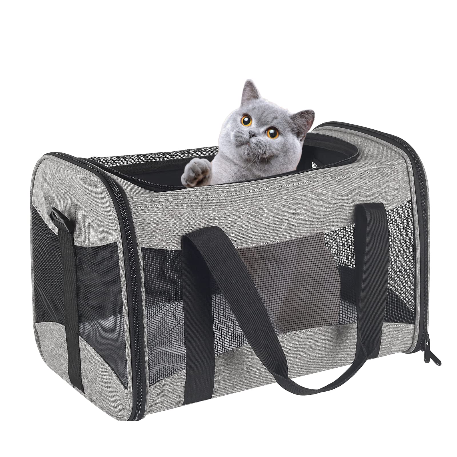 Top Tasta dimensiones 20x13x13 pulgadas, adecuado para mascotas medianas.