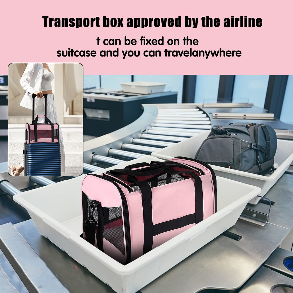 Top tasta diseño portátil para viajes, rosa.