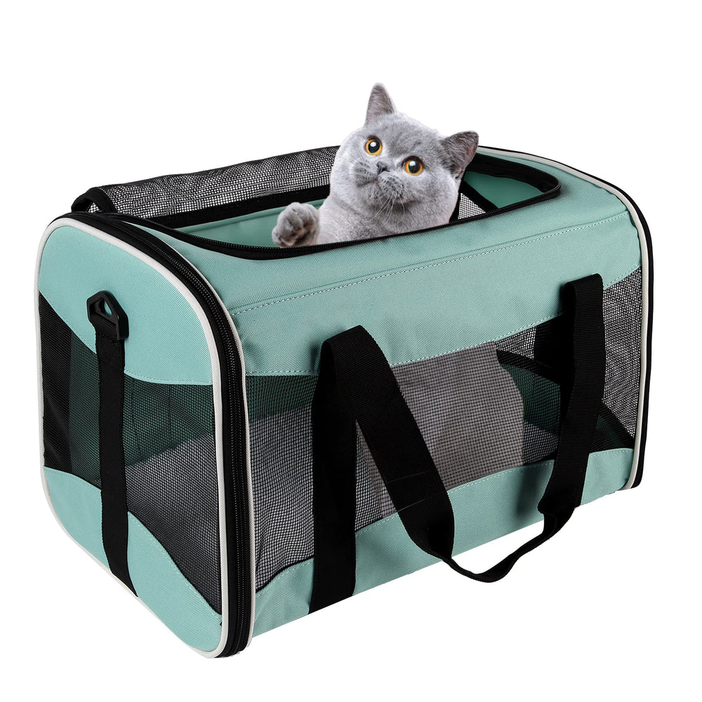 Top Tasta transportadora portátil, ideal para coche o visitas al veterinario.