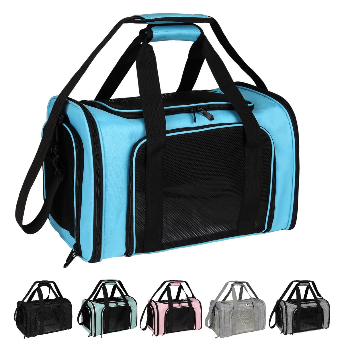 Top Tasta transportín para perros y gatos con material resistente a arañazos.