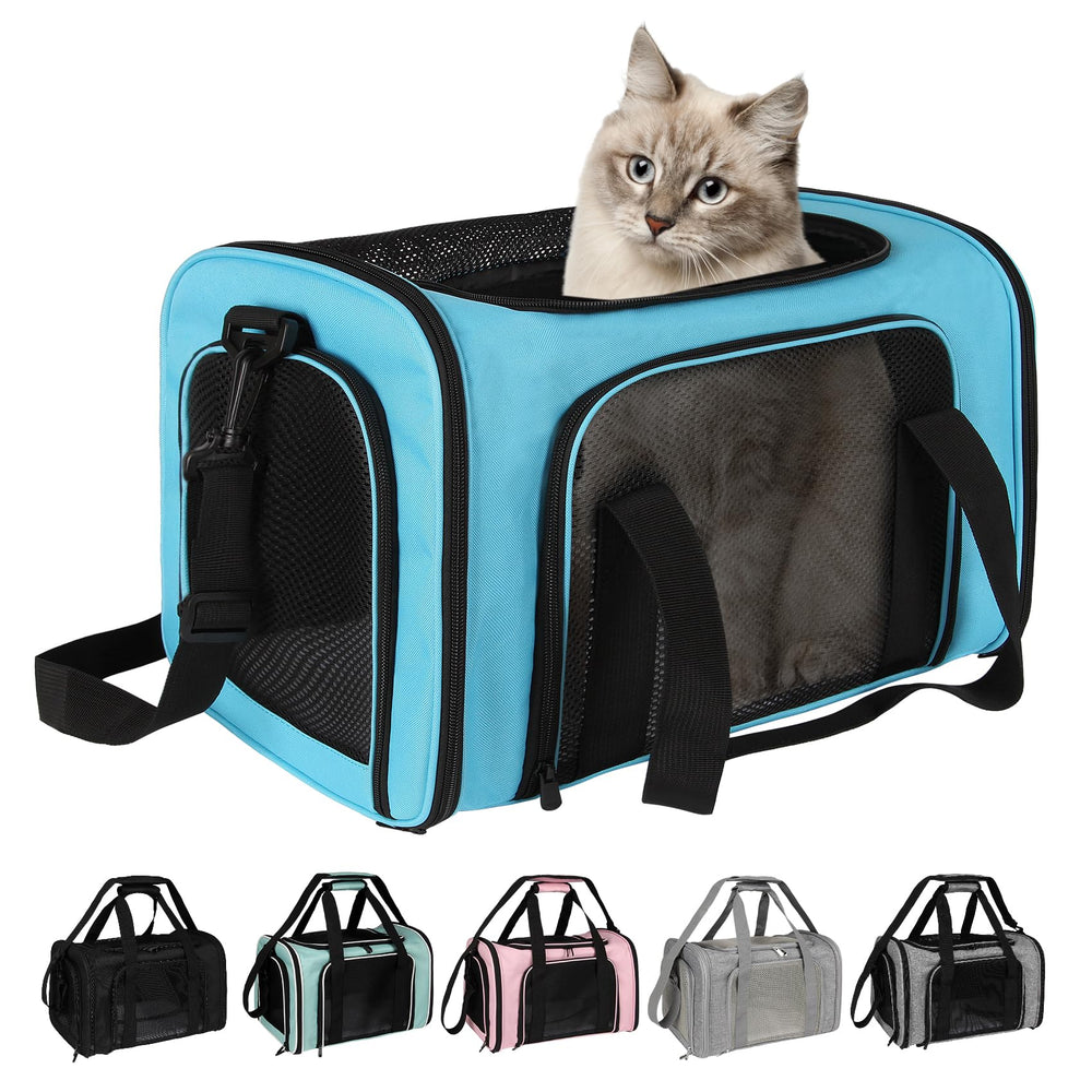 Top Tasta transportín plegable y portátil para viajes sin esfuerzo.