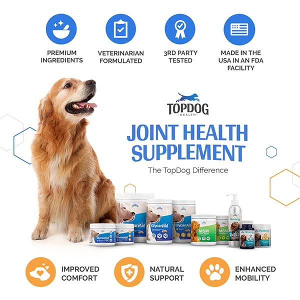 TopDog Health GlycanAid: garantía de devolución del 100%.