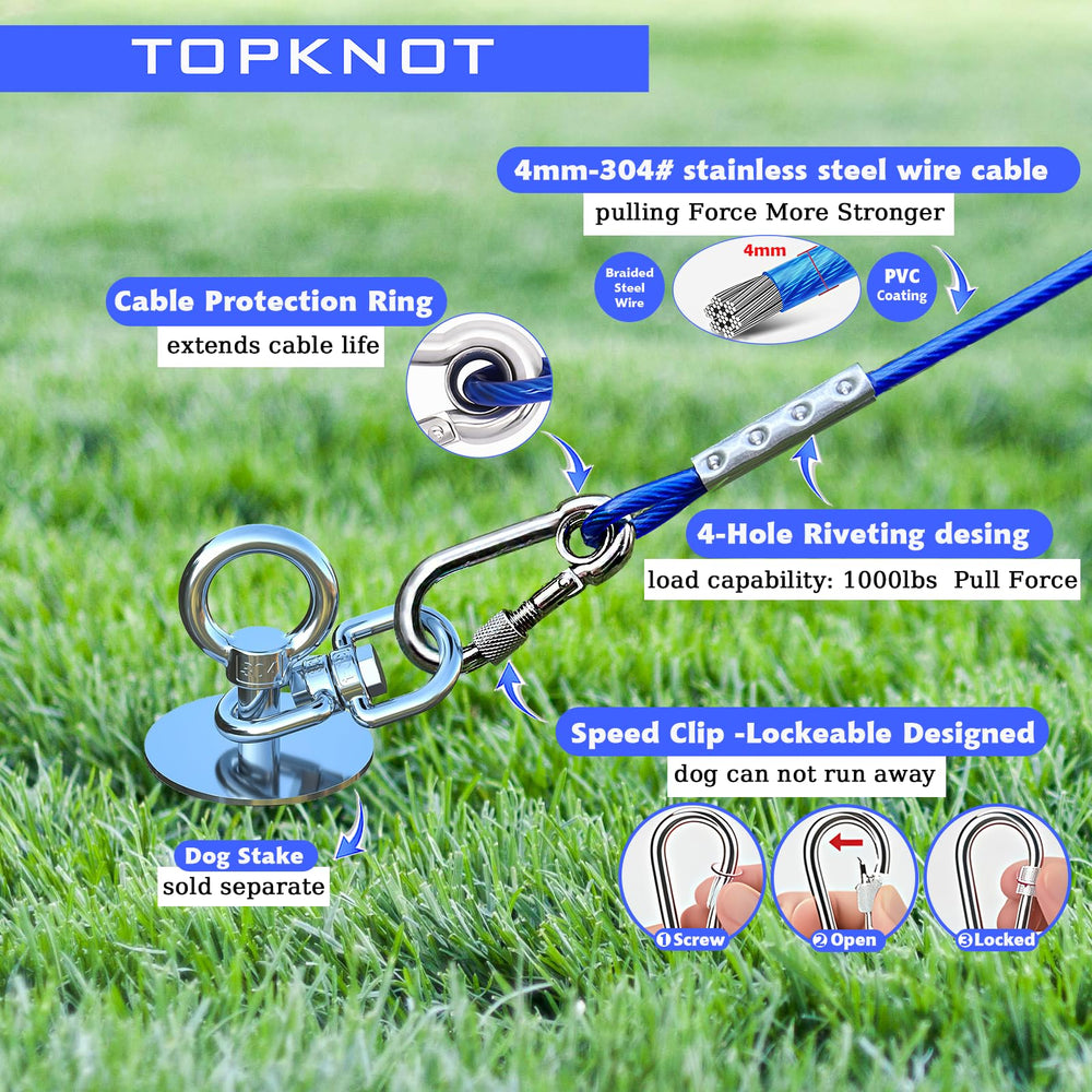 TopKnot diseño resistente a la intemperie, ideal para camping y jardín