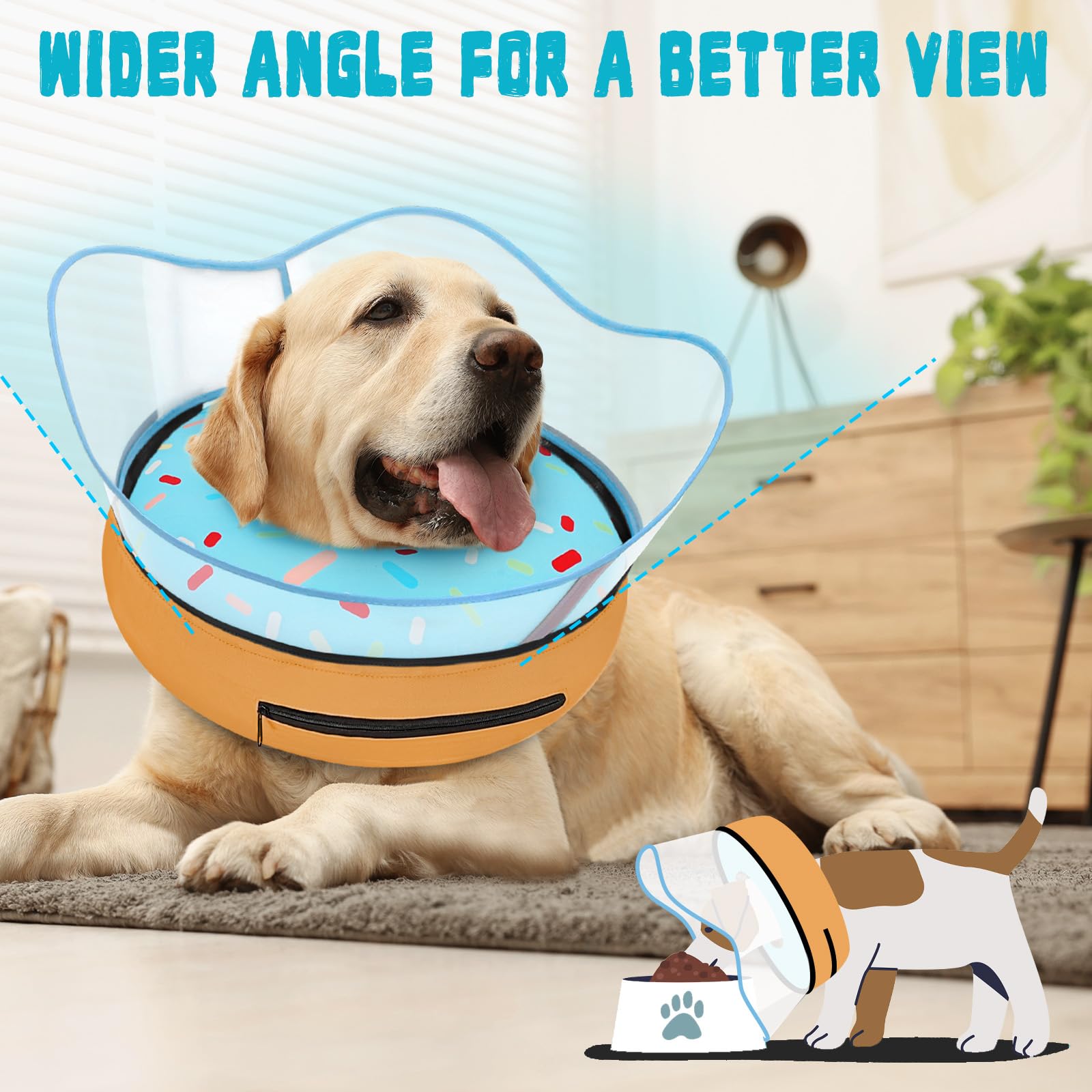 Toptakeit Collar Donut Inflable Acolchado Aire ofrece confort suave para la recuperación