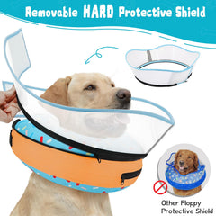 Toptakeit Collar Donut Inflable Cubierta Removible facilita la limpieza y la higiene