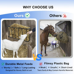 Topyznsup Diseño durable en acero al carbono, seguro para animales.