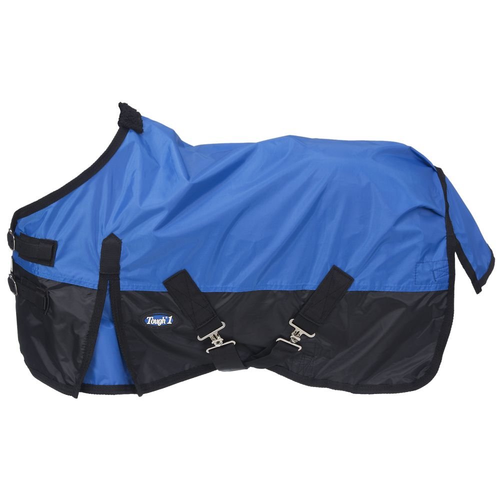 Tough 1 Sábana mini impermeable azul royal para lluvia en concursos.