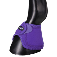 Tough1 botas de campana sin giro moradas, tamaño mediano, protección de la pierna