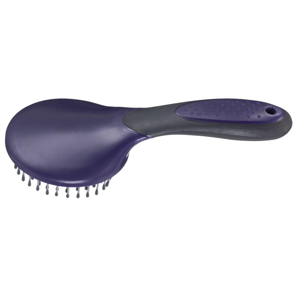 Cepillo Tough 1 Great Grips con cabezal redondo para desenredar melena y cola.