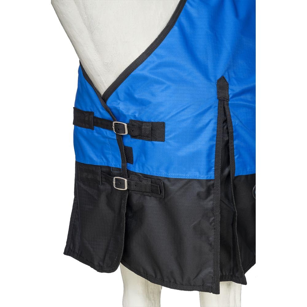 Manta Tough1 600D para caballo con ala-cola para protección trasera