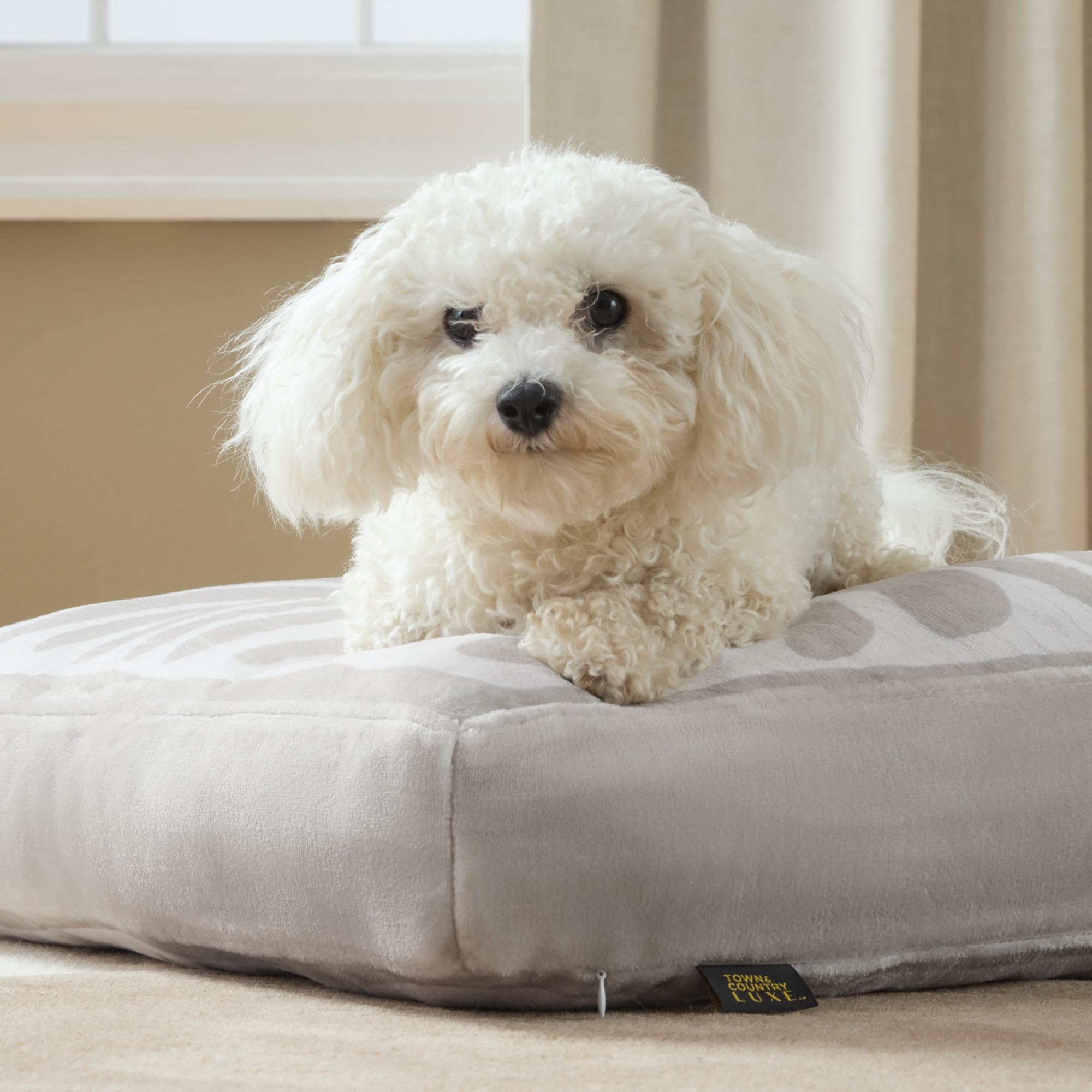Town & Country Luxe CuddleTown Matisse, funda lavable a máquina para limpieza fácil