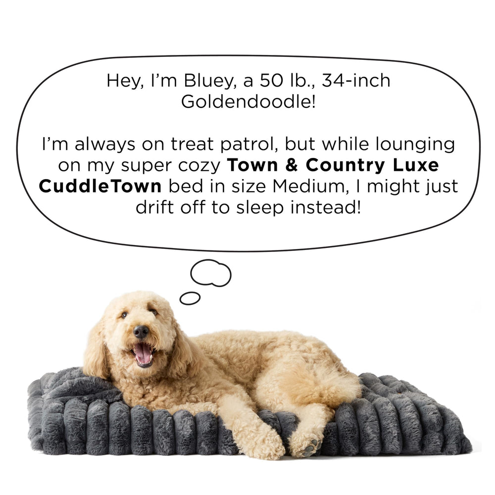 Town & Country Luxe CuddleTown: ideal para uso diario en casa.