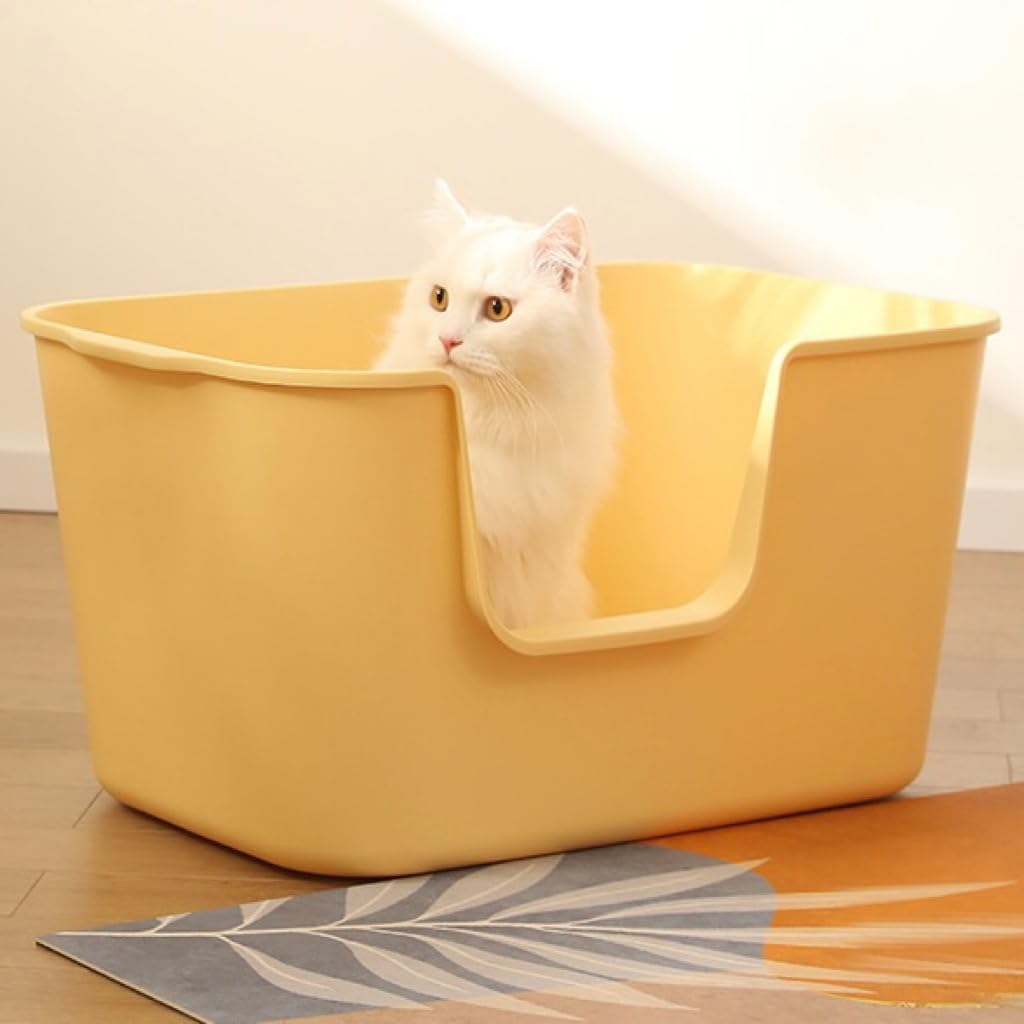 TownTime litter box diseño minimalista en gris para el hogar