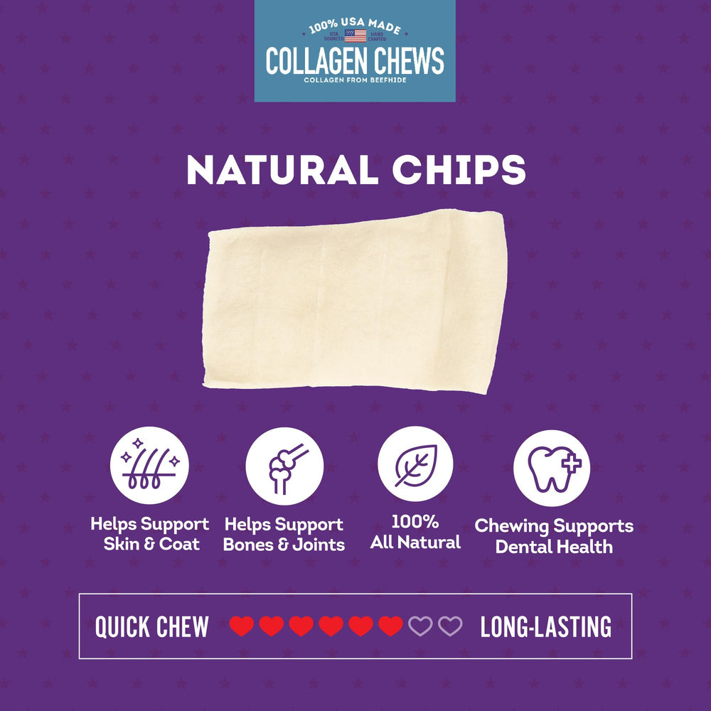 Treatly Collagen Chips favorece dientes sanos mediante la masticación.