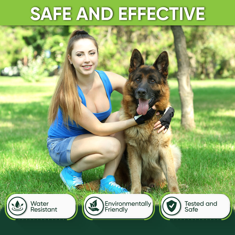 TriOak collar para perros de todos los tamaños, ajuste cómodo y seguro.