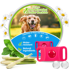 Trihood etiqueta natural para perro, pulgas y garrapatas, protección suave