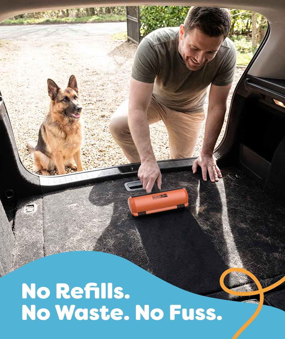 Triton con gancho integrado para almacenamiento práctico.