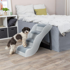 Escaleras TRIXIE para cama o sofá, ofrece soporte estable para subir.