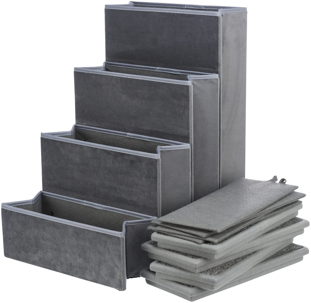 TRIXIE Velour escalera de 4 peldaños para cama.