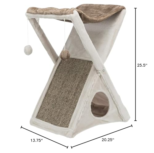 TRIXIE Miguel: diseño compacto, ideal para apartamentos y almacenamiento fácil.