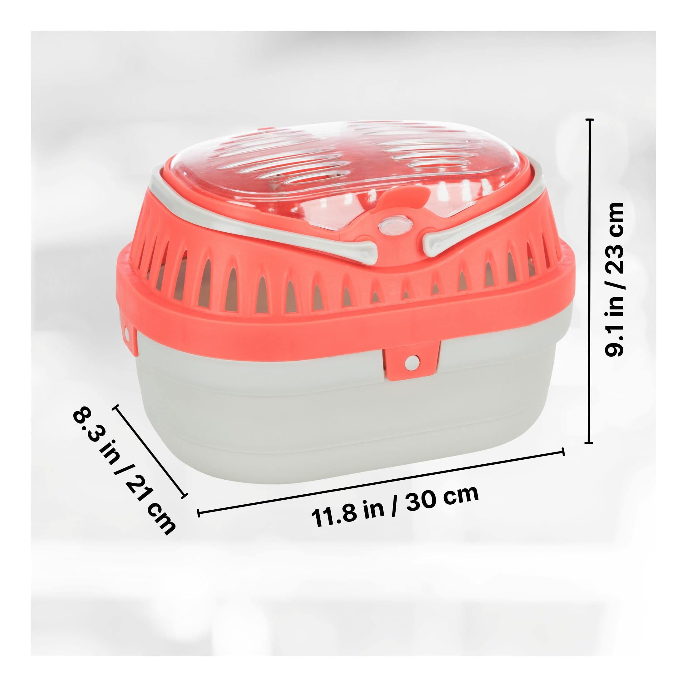 TRIXIE Pico Transport Crate, ventilación adecuada para viaje cómodo.