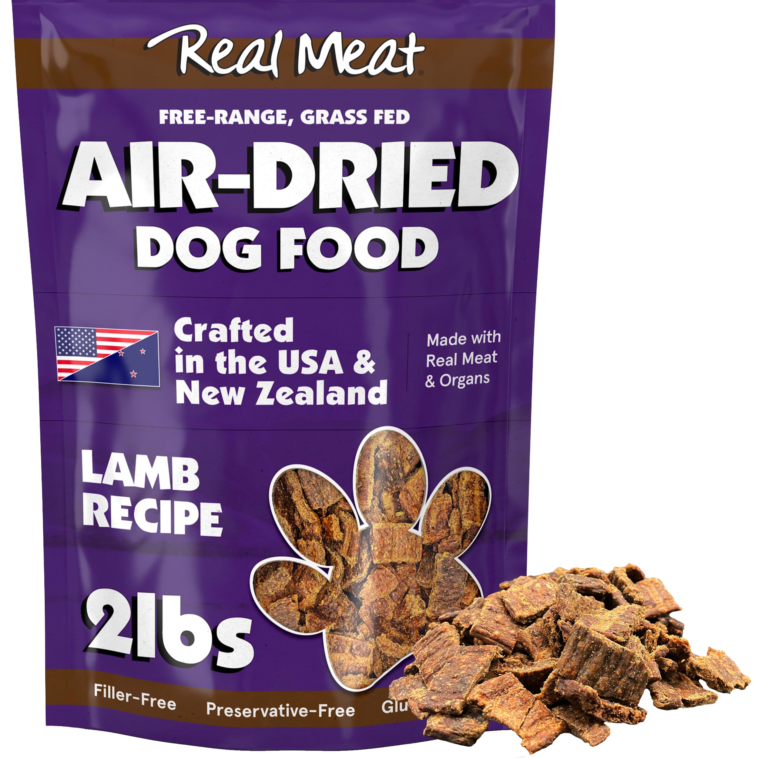 TRMC Carne Real Deshidratada al Aire: mordiscos para perros activos.