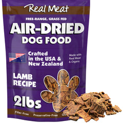 TRMC Carne Real Deshidratada al Aire: mordiscos para perros activos.