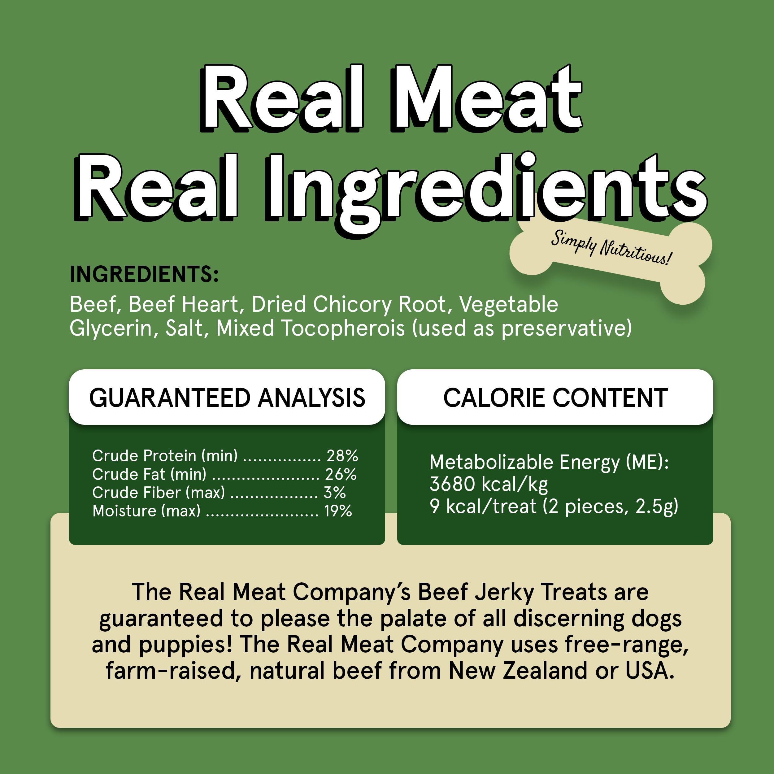TRMC Real Meat: snack diario para perros en cualquier momento.