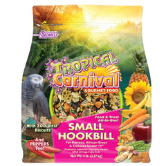 Tropical Carnival al alimento gourmet aves: mezcla de frutas y nueces para una dieta variada
