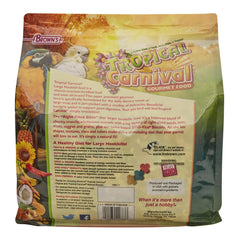 Mezcla de frutas de Tropical Carnival para loros grandes, sabrosa