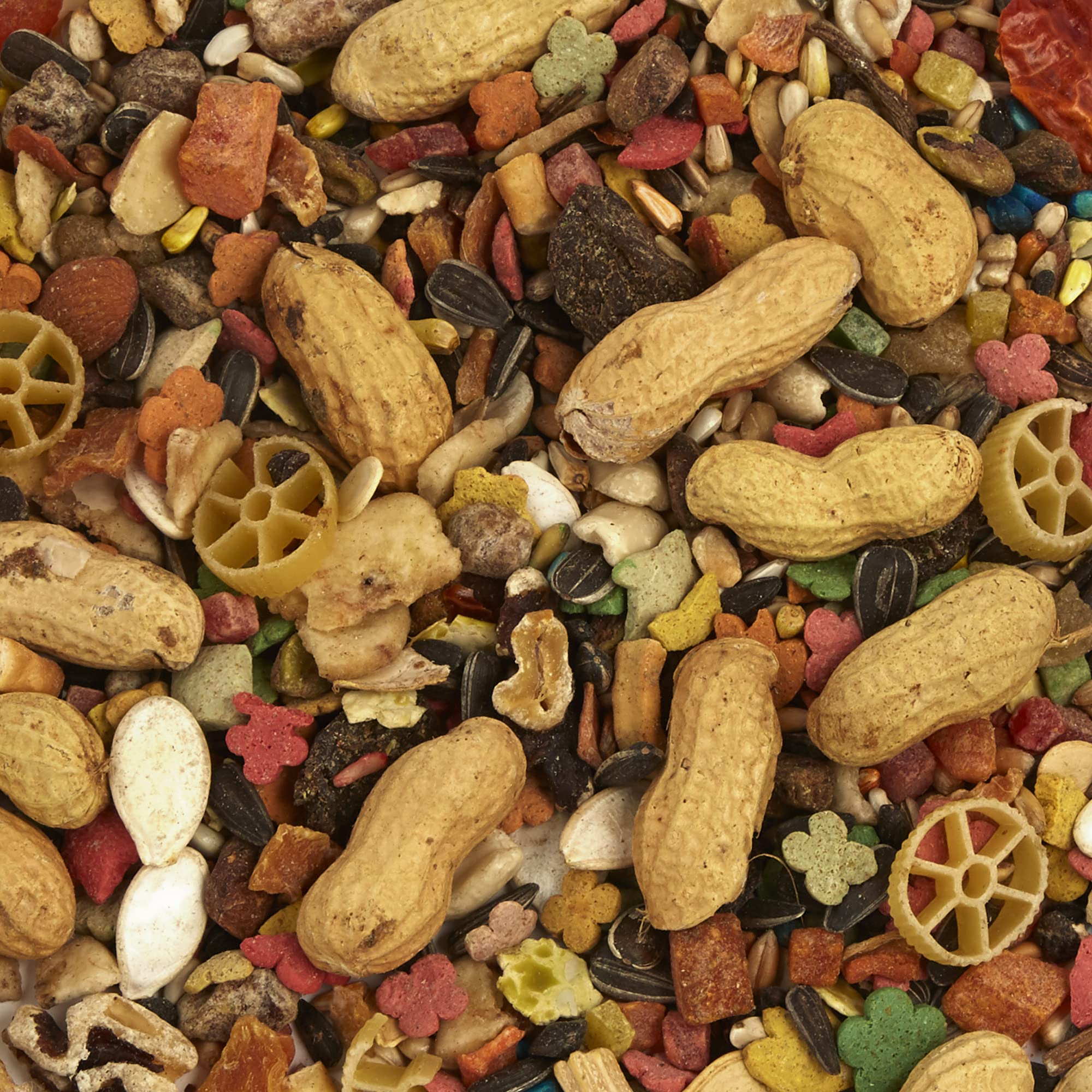 Tropical Carnival Small Hookbill Food-acidos-grasos-omega: aporta apoyo nutricional para aves.