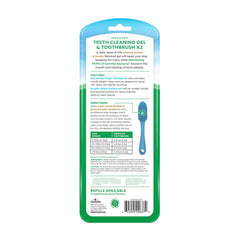 Cepillo dedo suave TropiClean para dientes de perro, control preciso durante el cepillado