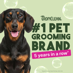 Fórmula natural de TropiClean para un pelaje suave y saludable