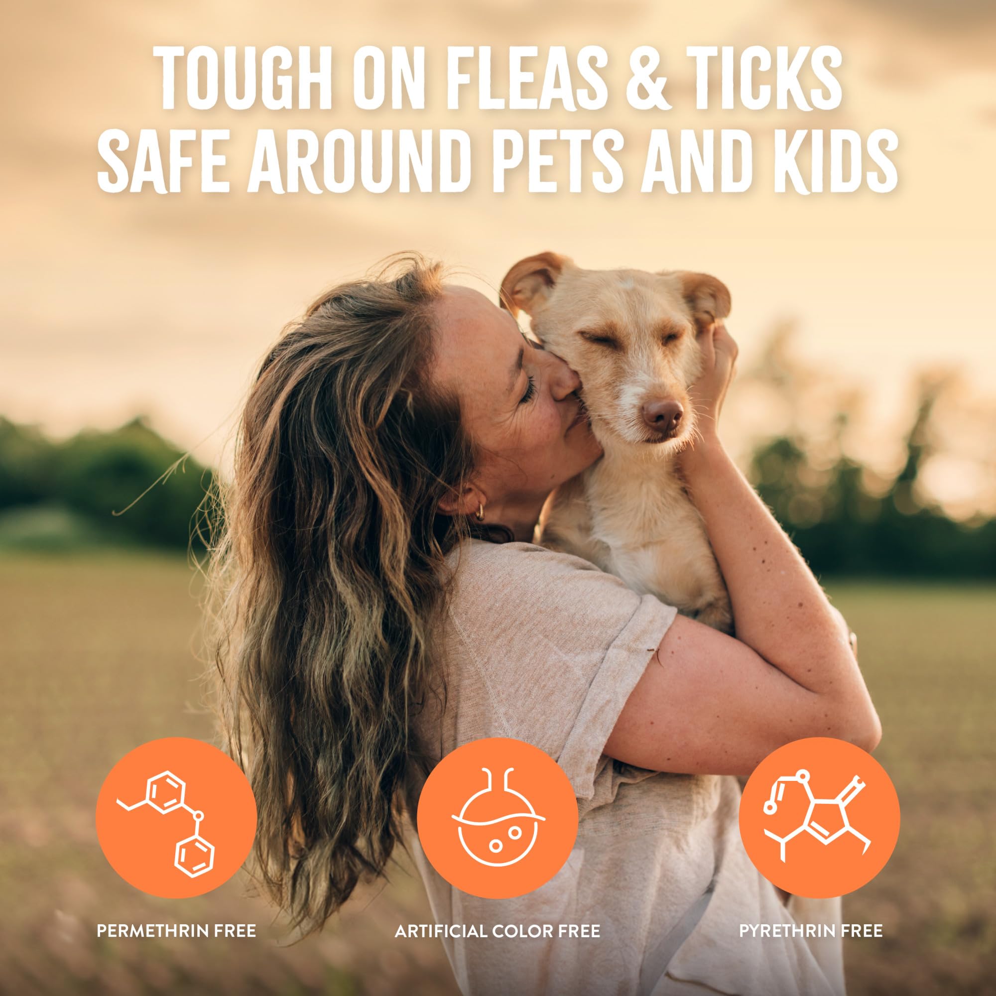 TropiClean Champú para perros, uso en casa seguro con niños y mascotas.