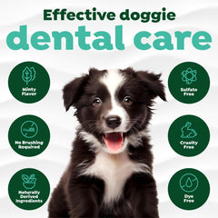 TropiClean cuidado dental en casa con ingredientes naturales y seguros.