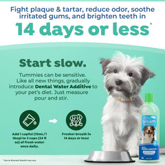 TropiClean limpieza bucal: elimina placa y sarro en perros.