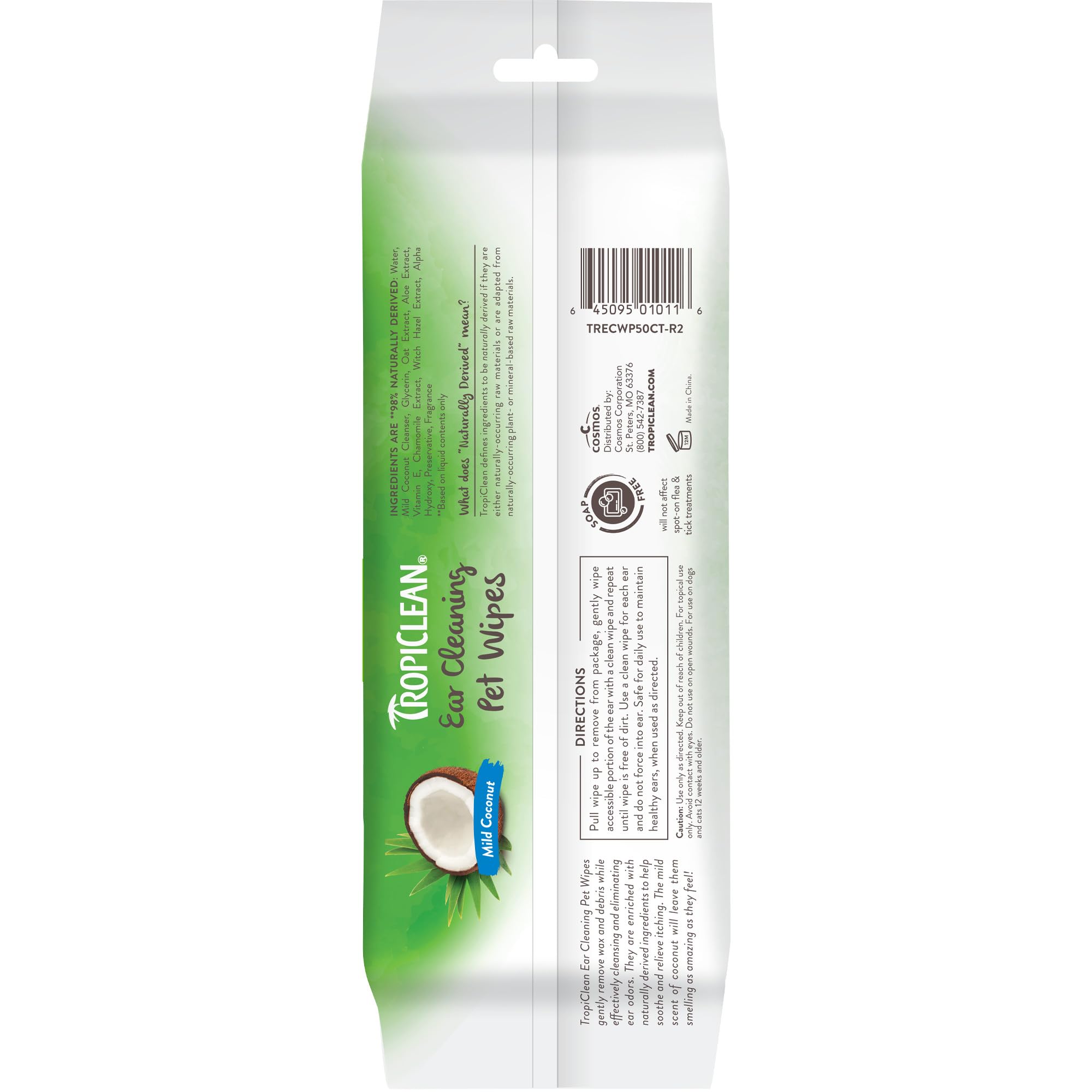 Higiene diaria de oídos con TropiClean, experiencia agradable.