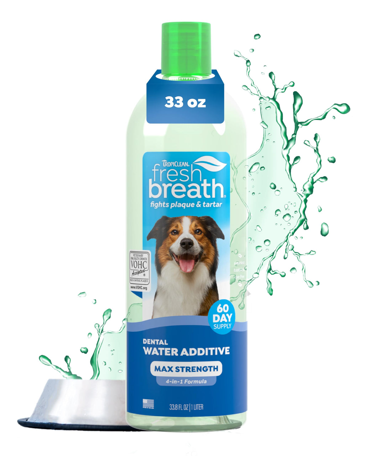 TropiClean Fresh Breath para perros: respiro fresco y dientes brillantes.