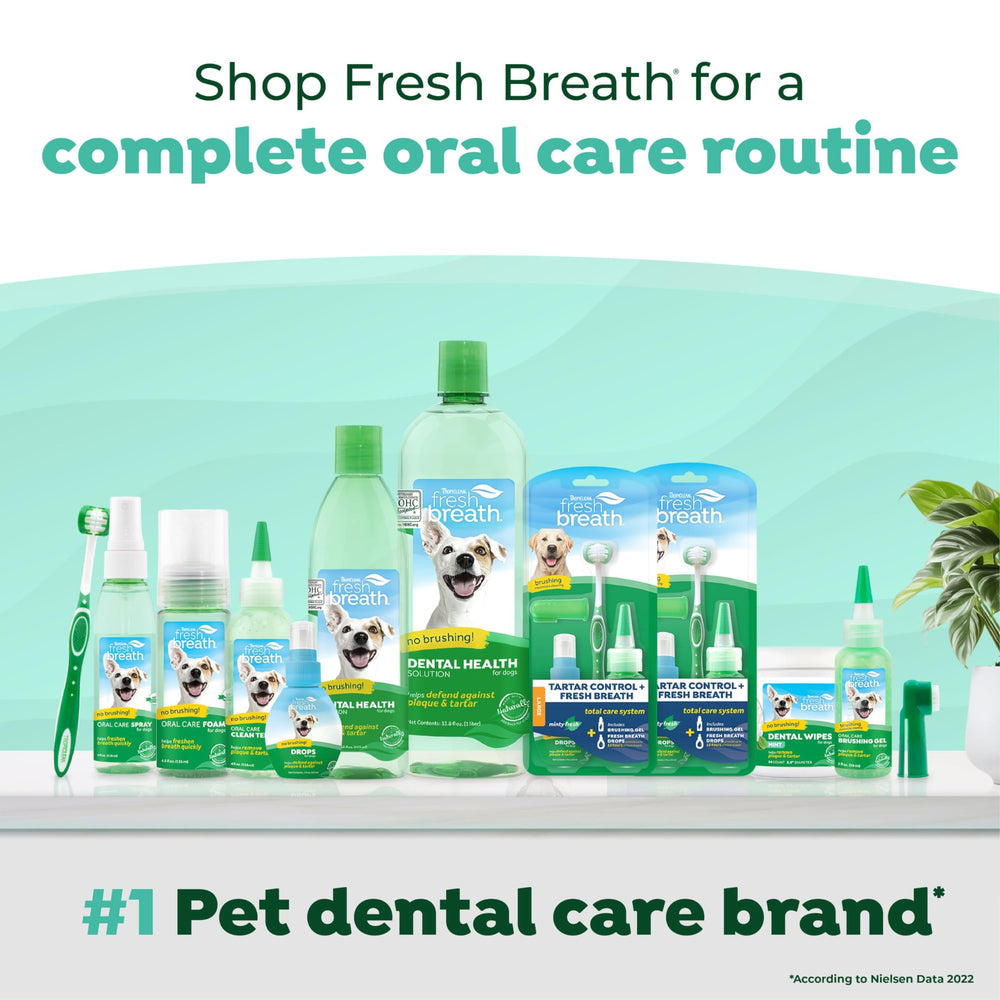 Rutina diaria de Tropiclean para gatos, gel sin cepillo.