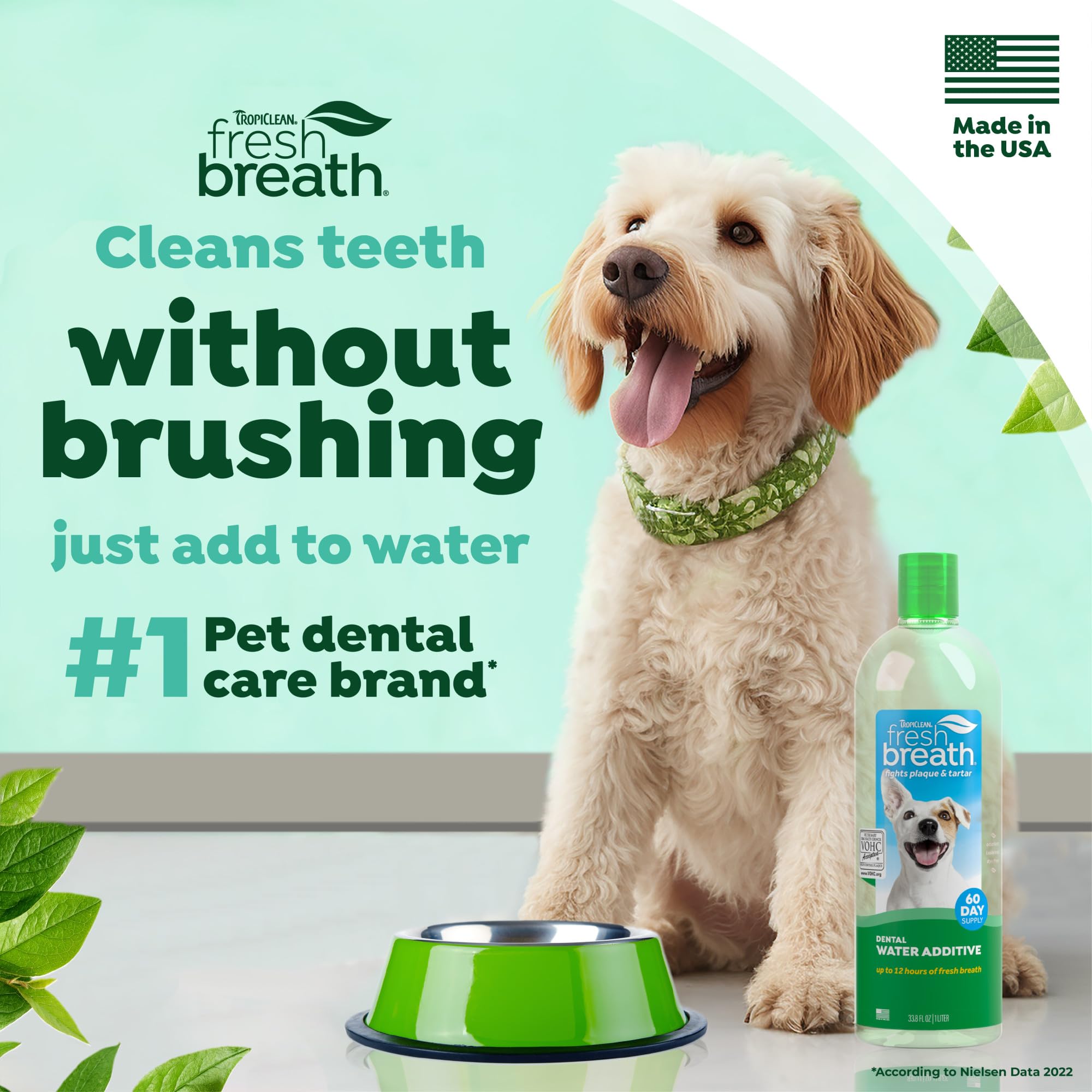 TropiClean sin-pasta-dental-perro: opción fácil para aliento más fresco sin cepillado