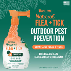 TropiClean Spray Jardín para repeler mosquitos en el exterior