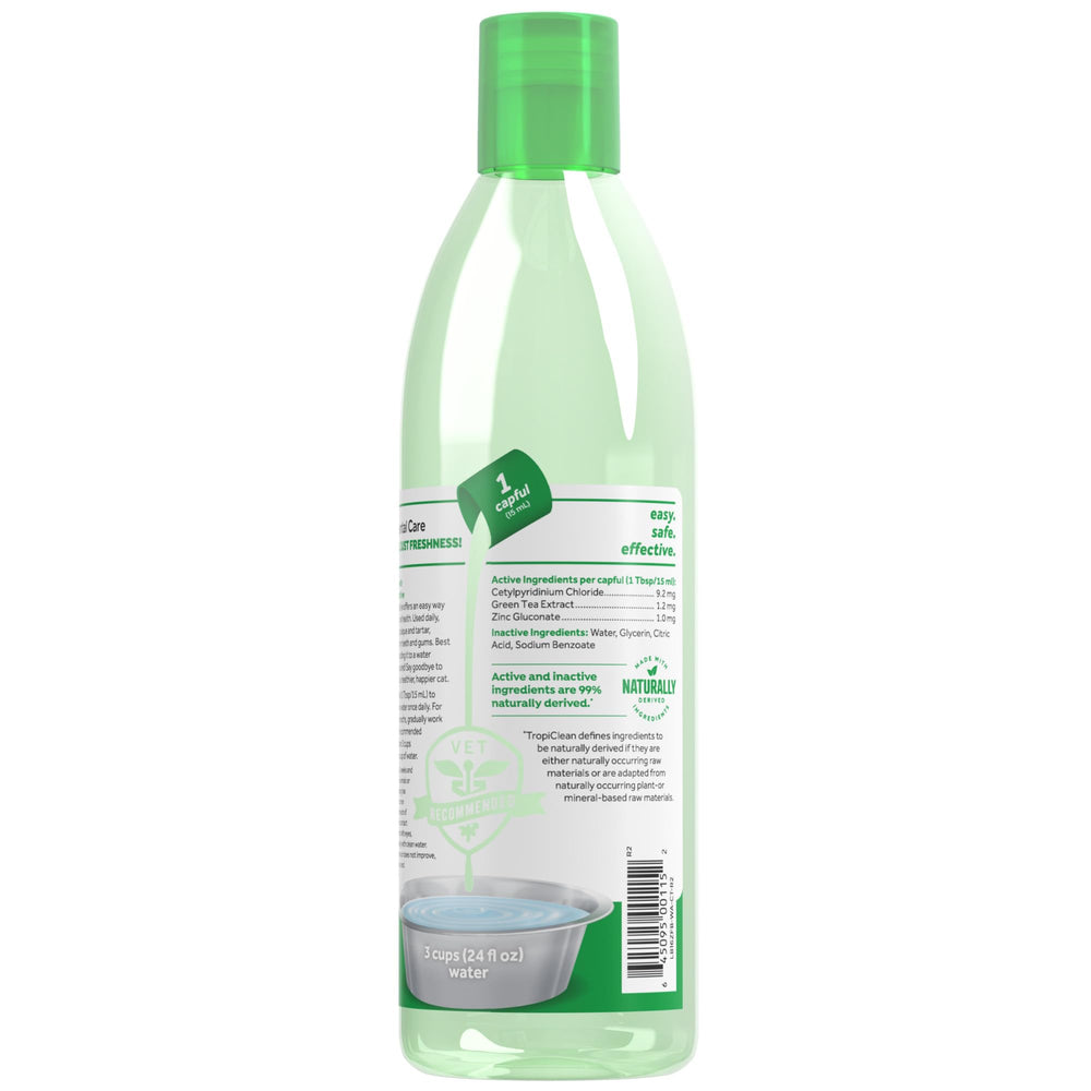 TropiClean uso diario sin cepillado para gatos.