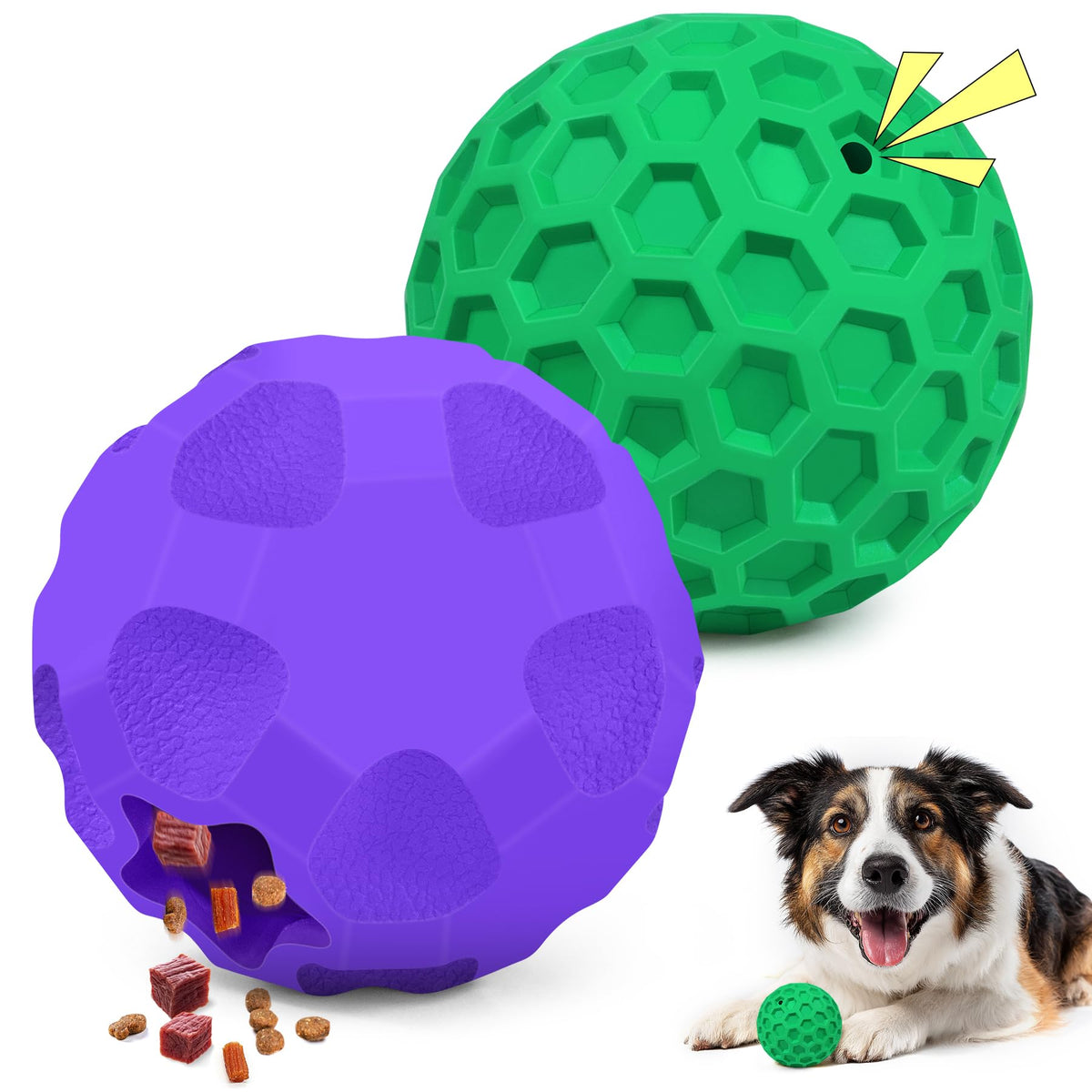 TROUSKAIG bola-chirrido-perro-grande estimula juego activo